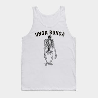 Unga bunga caveman neanderthal skeleton meme Tank Top